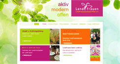 Desktop Screenshot of landfrauen-pfalz.de